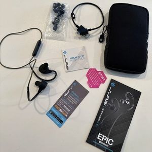 JLab Epic 4.0 Bluetooth Wireless Earbuds Black